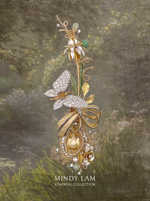 Ethereal Collection Lapel Pin - Flutter Fabulous