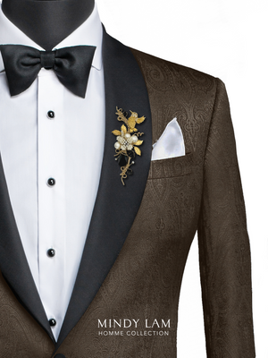 Men's Lapel Pin - Grace of the Songbird