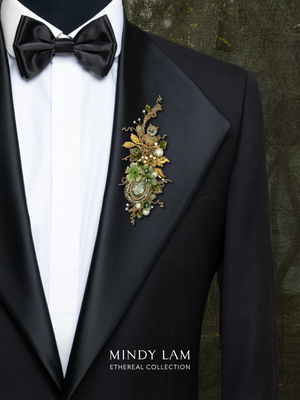 Ethereal Collection Lapel Pin - Echoes of the Silent Woods