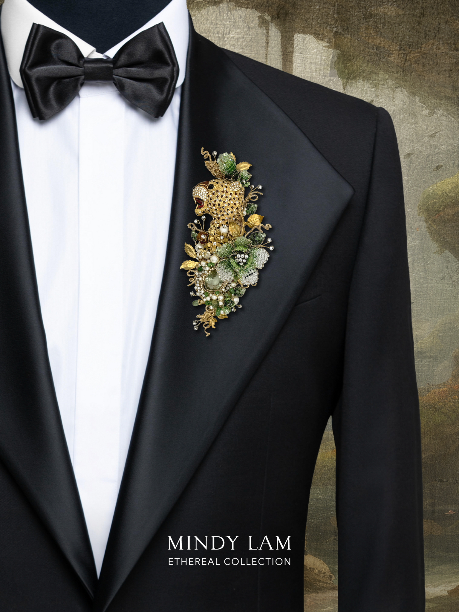 Ethereal Collection Lapel Pin - The Regal Prowl