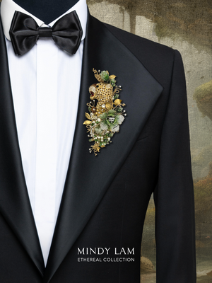 Ethereal Collection Lapel Pin - The Regal Prowl