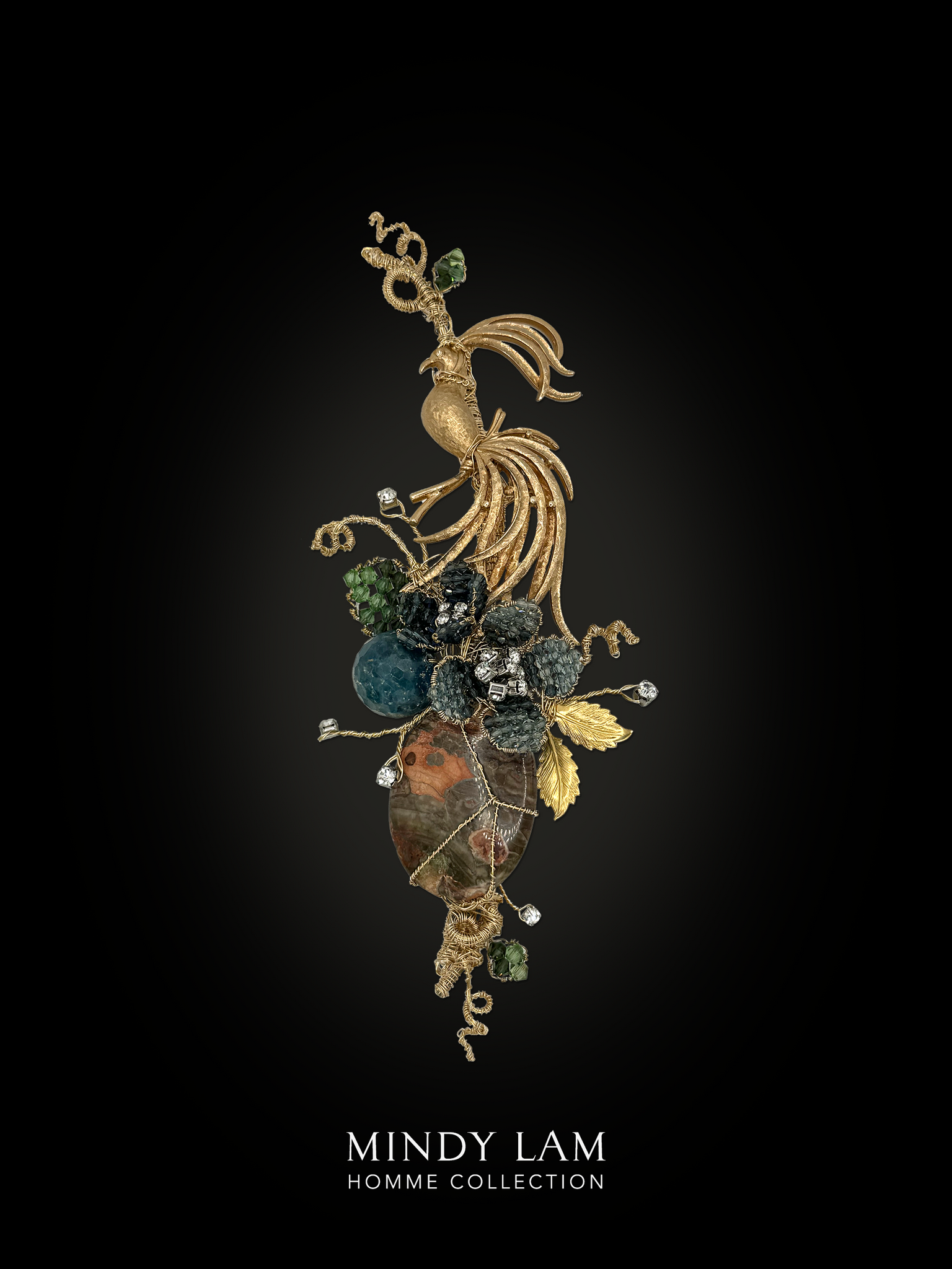 Men's Lapel Pin - Grace of the Phoenix