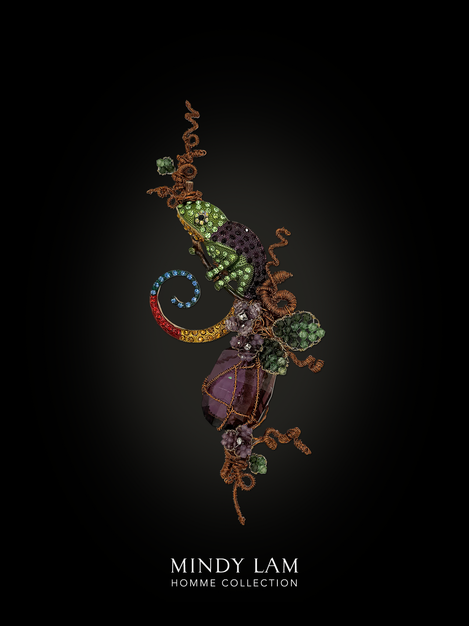 Men's Lapel Pin - Charm of the Rainforest