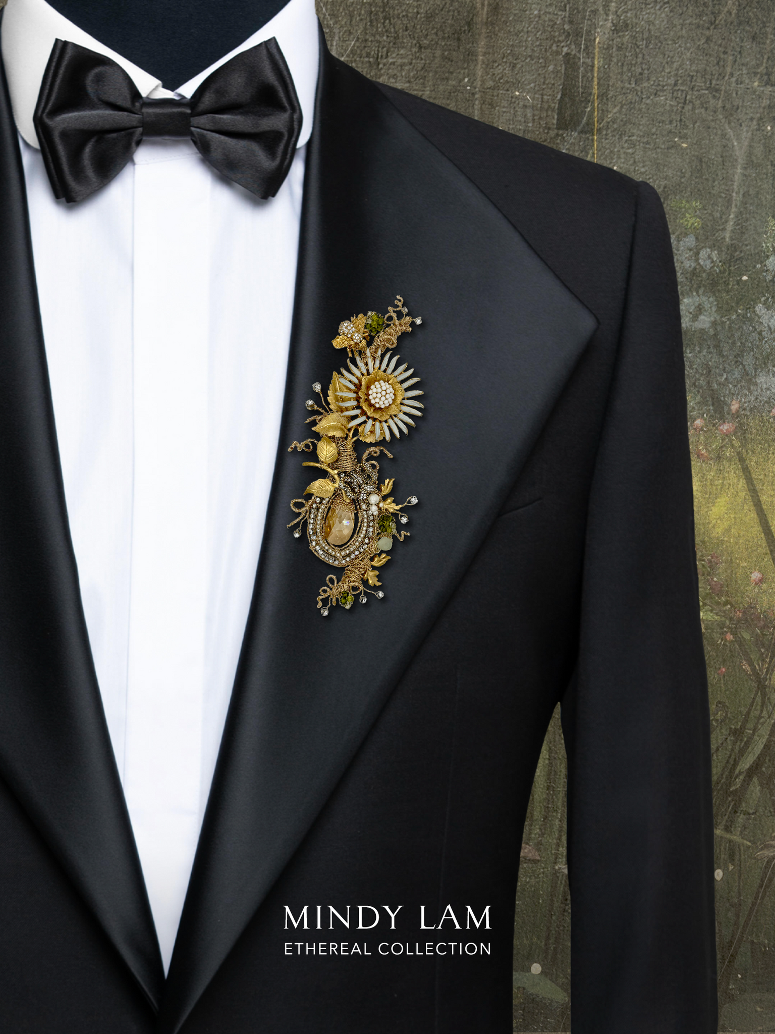 Ethereal Collection Lapel Pin - First Buzz in the Meadow