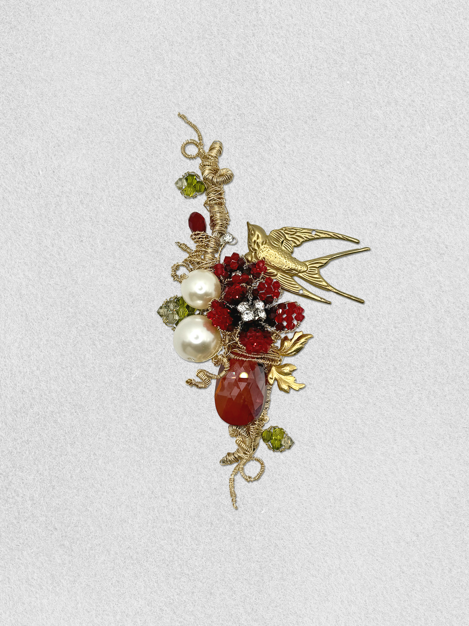 Men's Lapel Pin - Flight of Passion