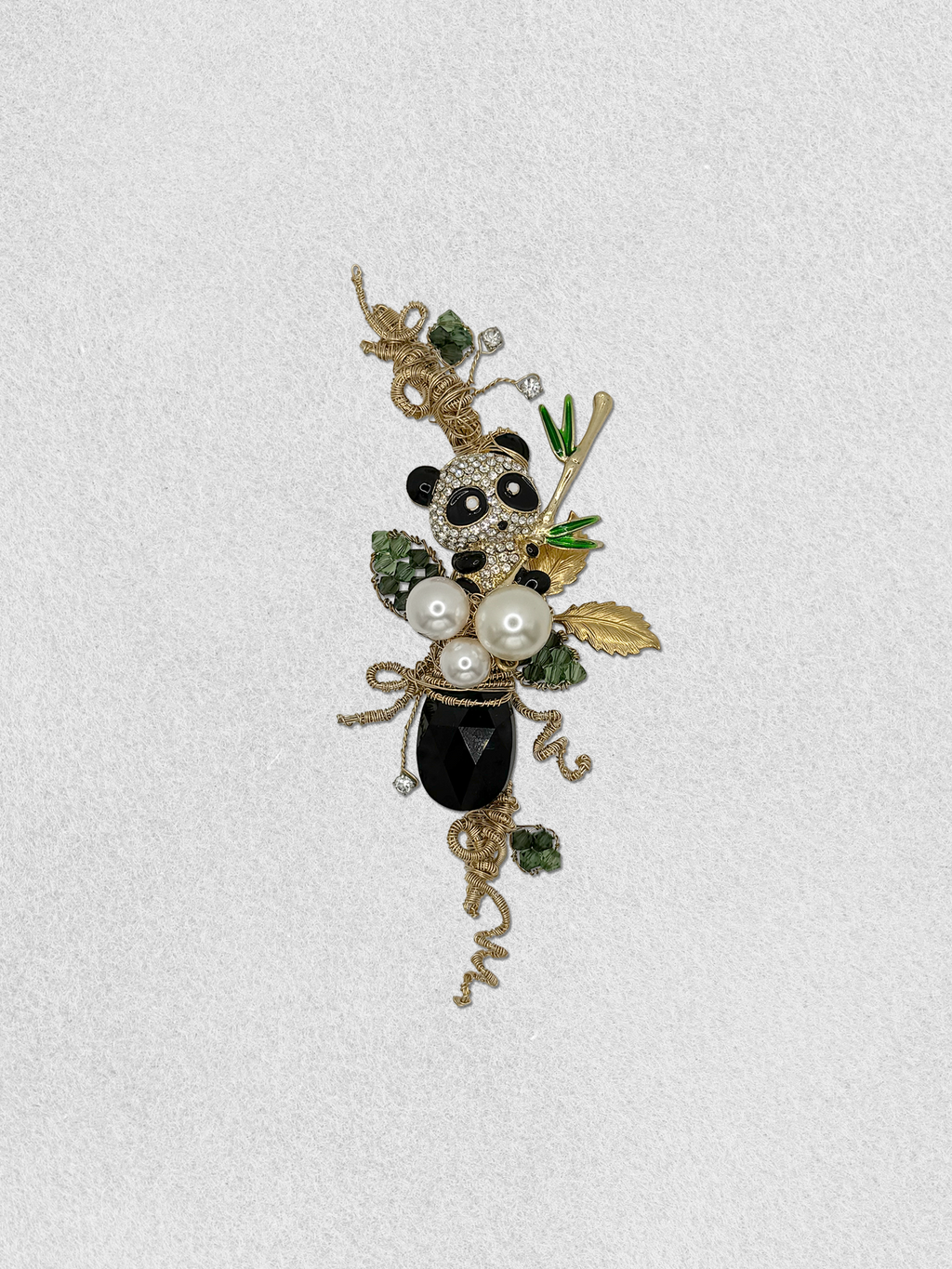 Panda Panda Lapel Pin (Mini) – Mindy Lam Jewelry