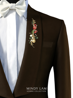 Men's Lapel Pin - Elegance in Pair