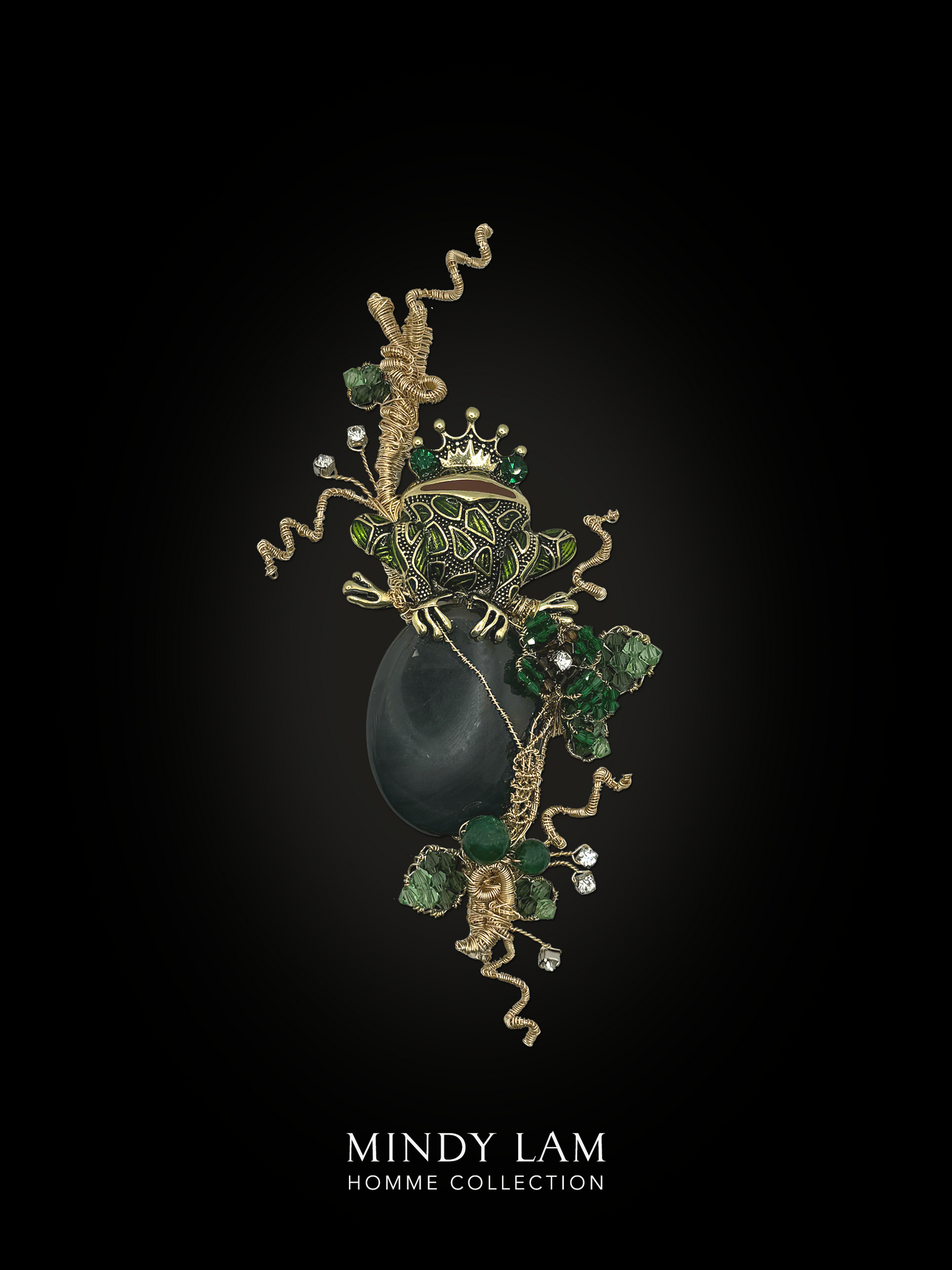 Men's Lapel Pin - Prince of the Rainforest