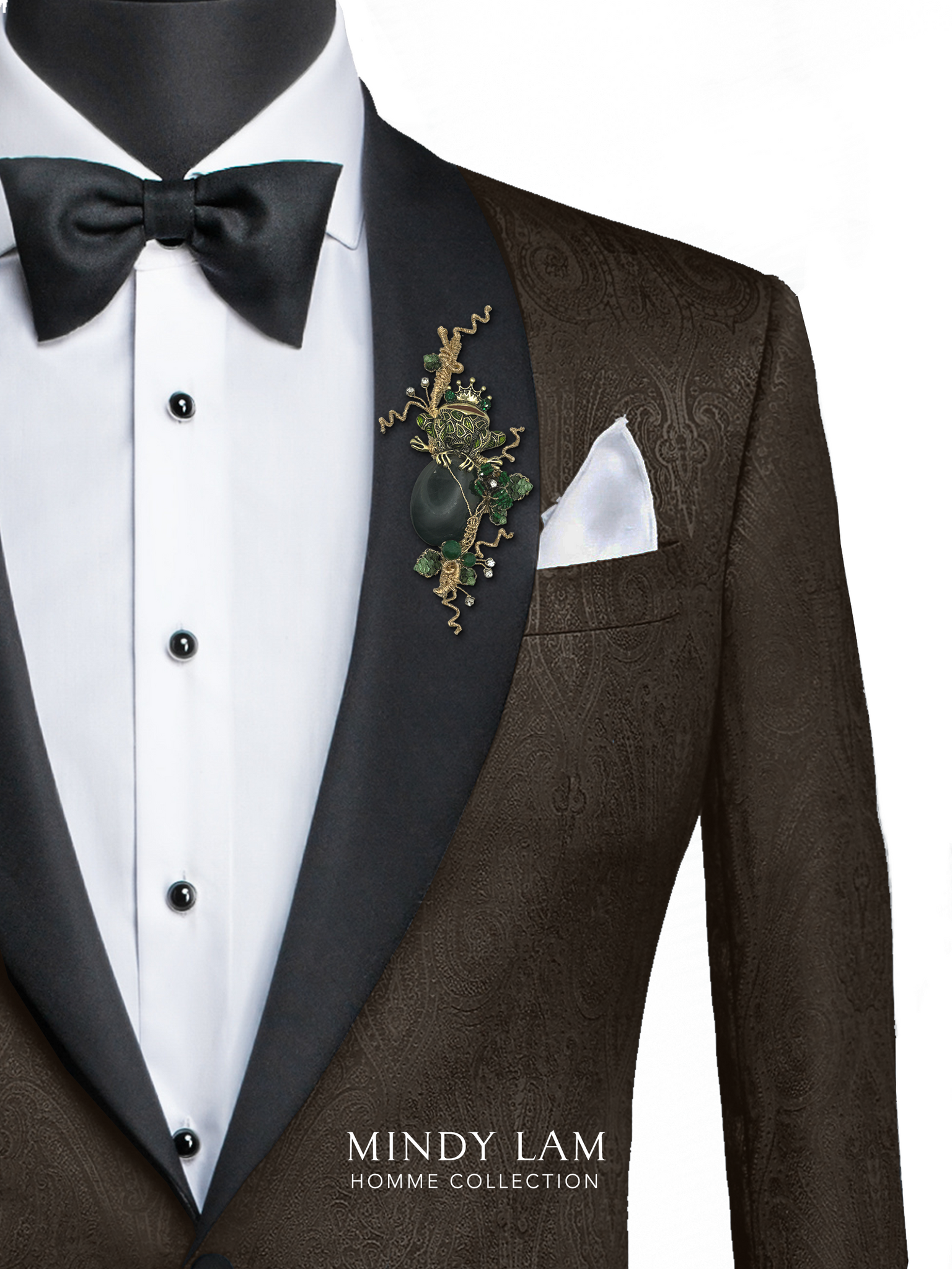 Men's Lapel Pin - Prince of the Rainforest