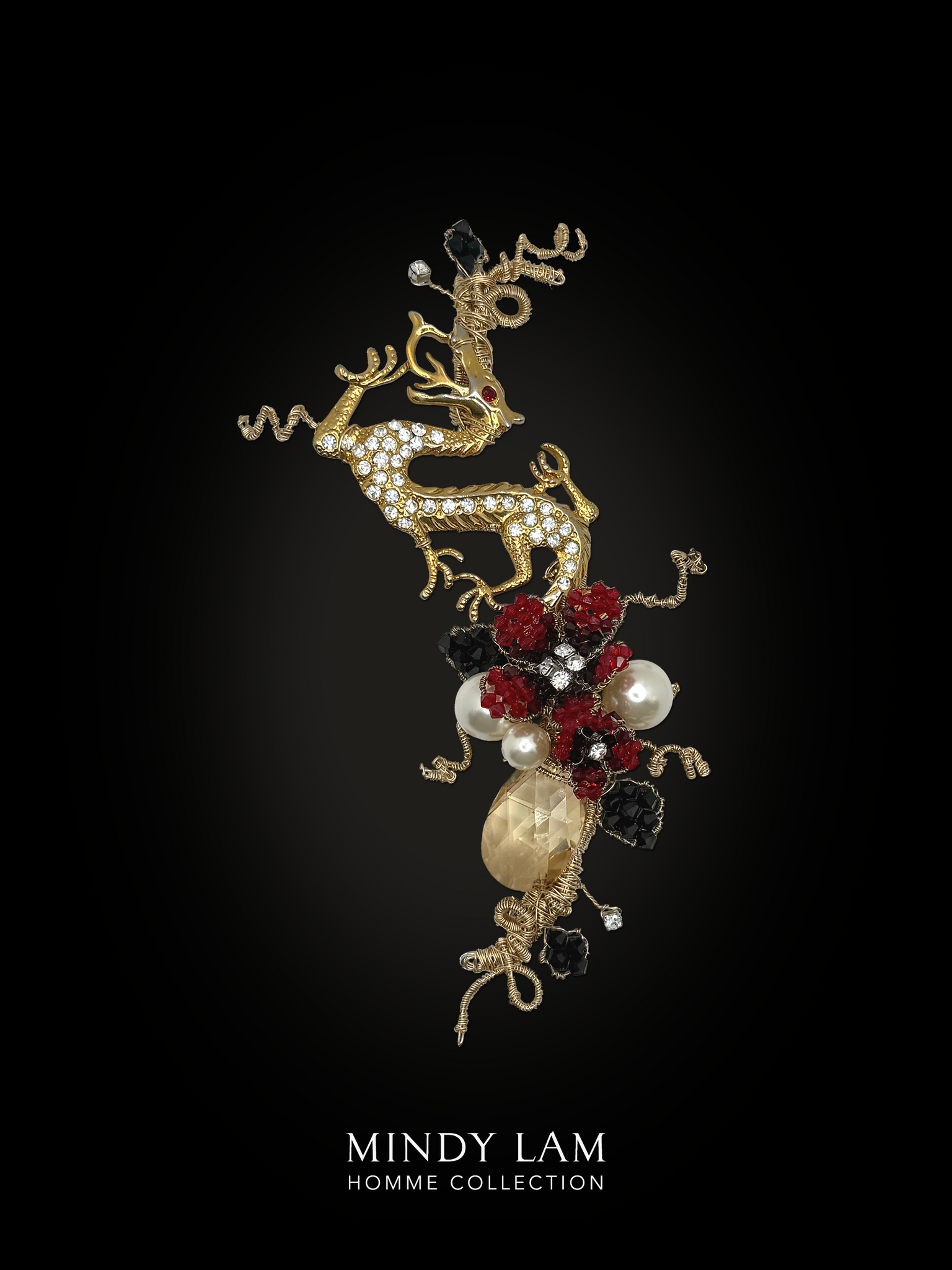 Men's Lapel Pin - Magnitude of the Golden Claws