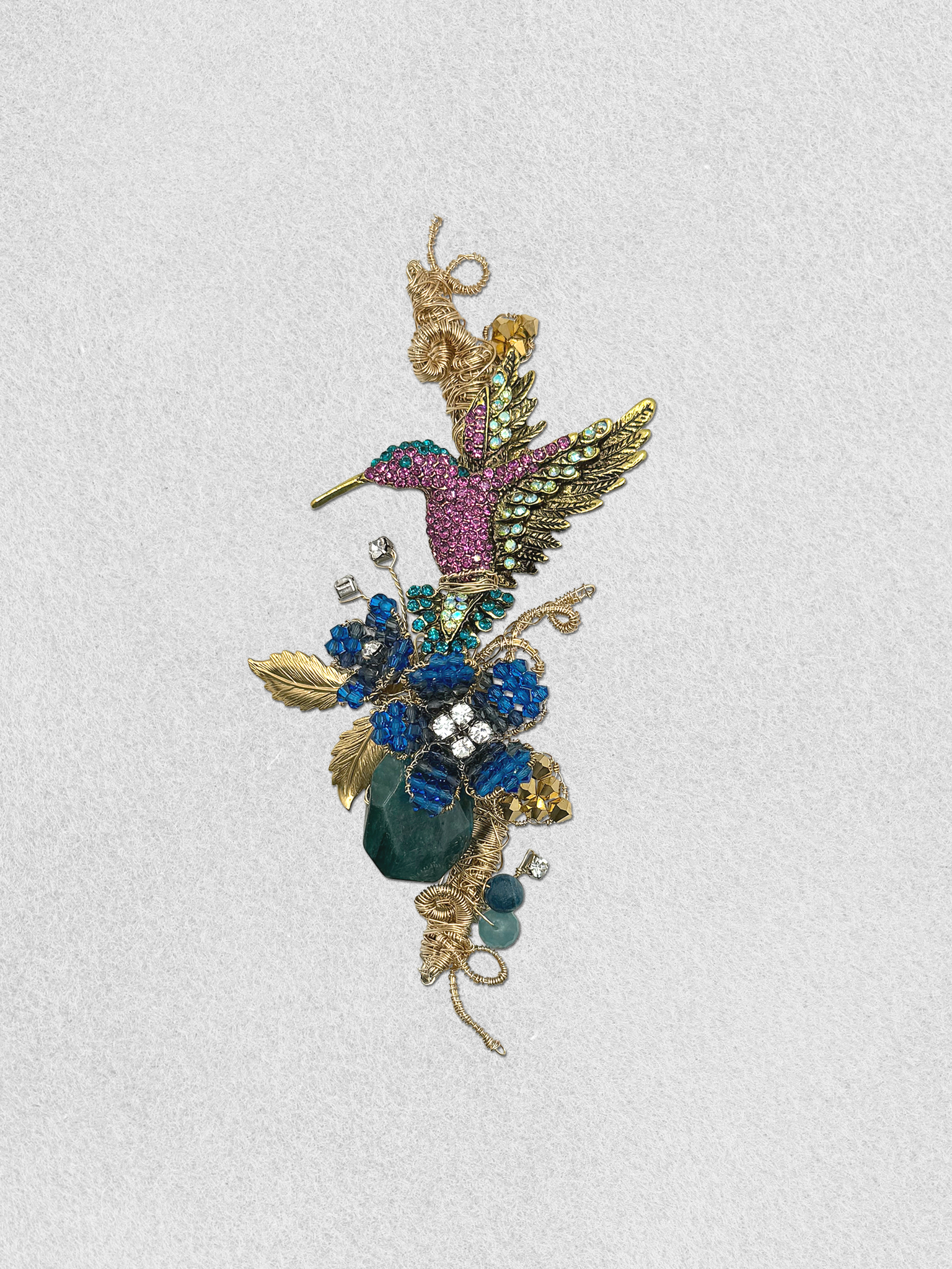 Men's Lapel Pin - Flutter of the Garden