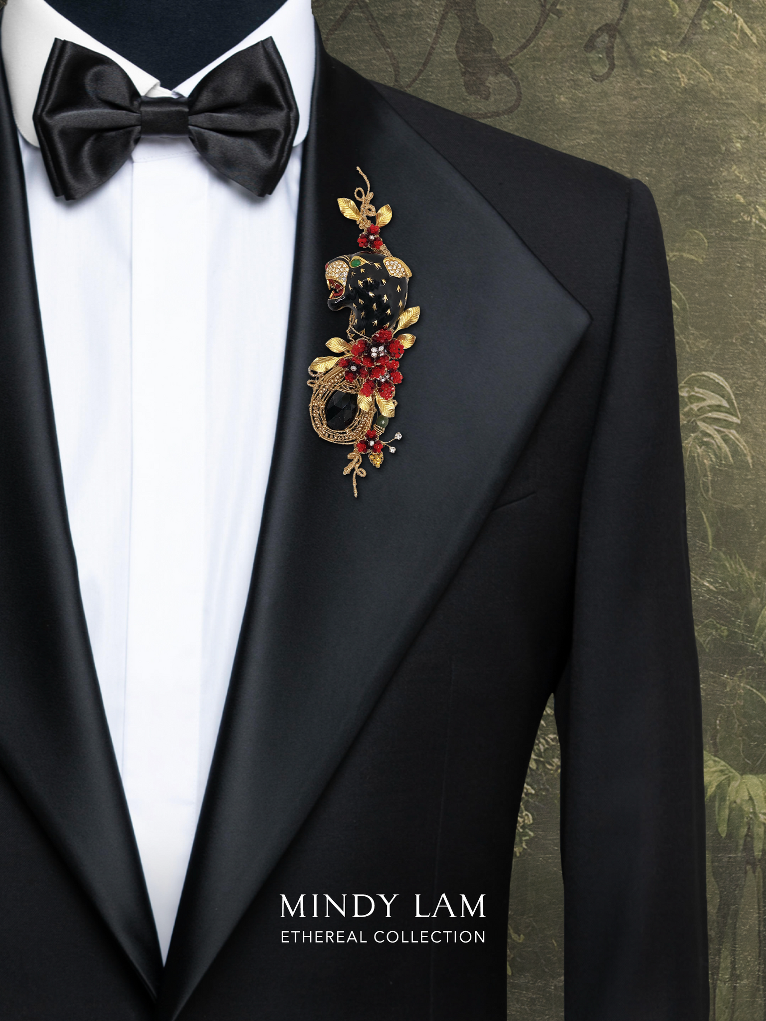 Ethereal Collection Lapel Pin - The Jaguar's Anthem