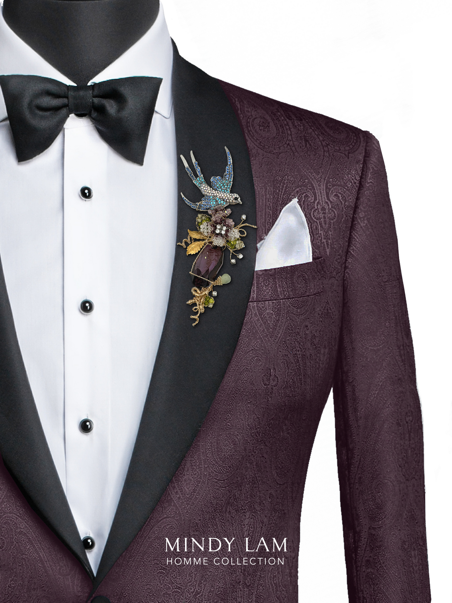 Men's Lapel Pin - Swift of the Swallow