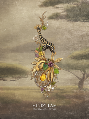 Ethereal Collection Lapel Pin - Grace of the Woodland Beauty