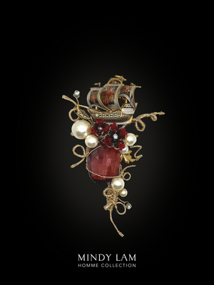 Men's Lapel Pin - Sail of Passion (Mini)