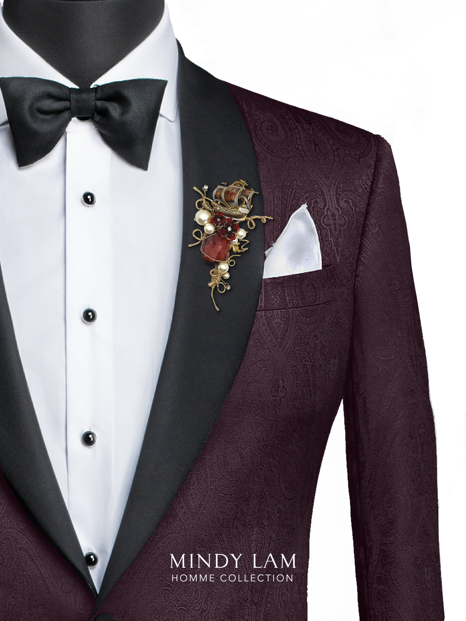 Men's Lapel Pin - Sail of Passion (Mini)