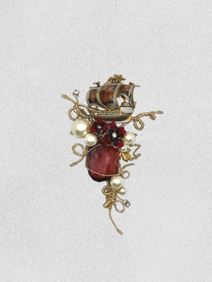 Men's Lapel Pin - Sail of Passion (Mini)