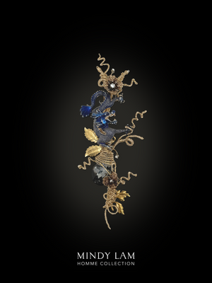 Men's Lapel Pin - Might of the Cobalt Claw