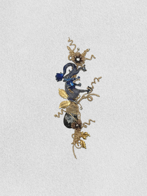Men's Lapel Pin - Might of the Cobalt Claw
