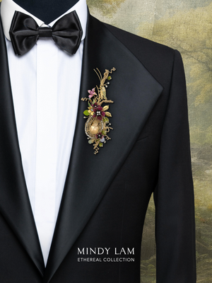 Ethereal Collection Lapel Pin - The Gilded Chirp