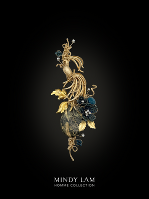 Men's Lapel Pin - Phoenix's Garden