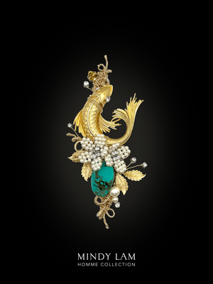 Men's Lapel Pin - Splash of Spring