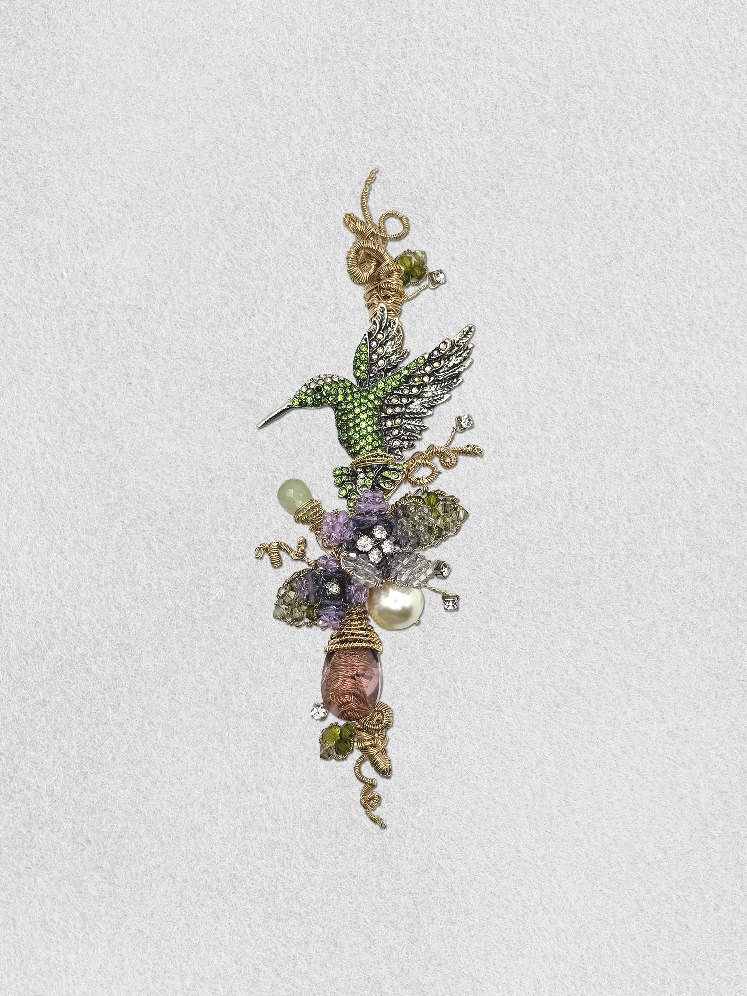 Men's Lapel Pin - Flutter of the Garden
