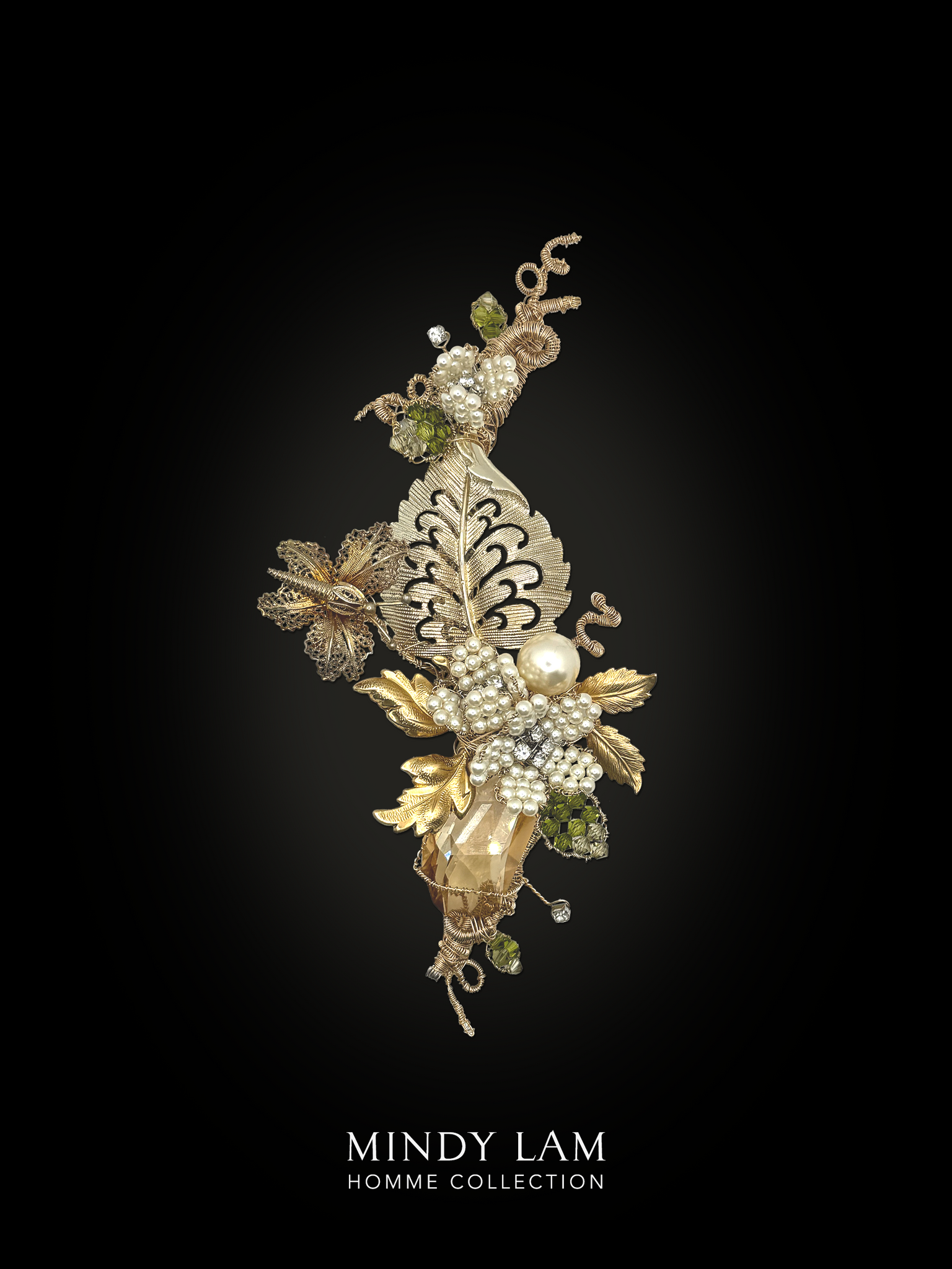Men's Lapel Pin - Flutter of Whimsy