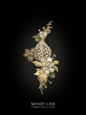 Men's Lapel Pin - Flutter of Whimsy
