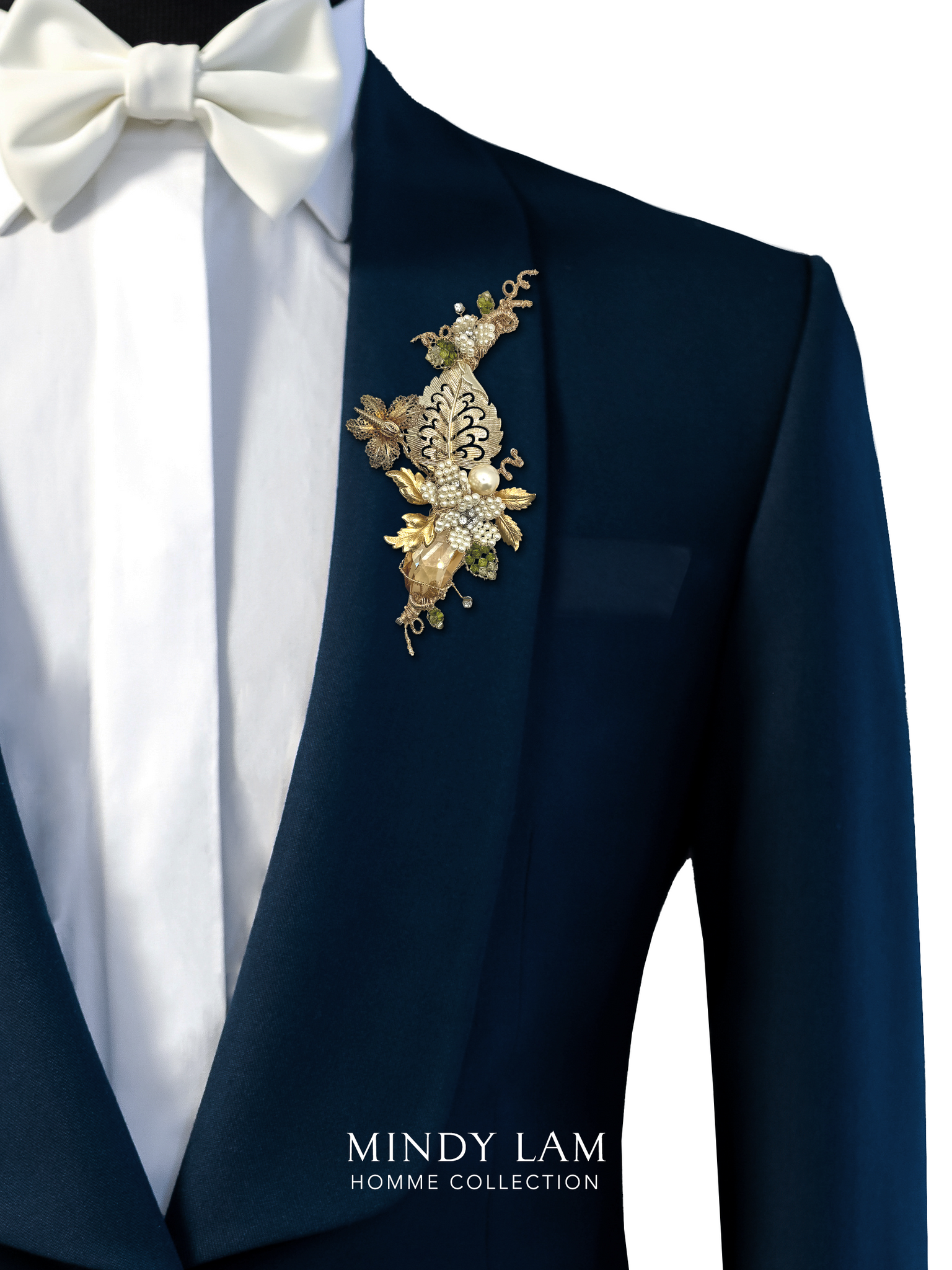 Men's Lapel Pin - Flutter of Whimsy