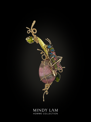 Men's Lapel Pin - Hopper of Luck