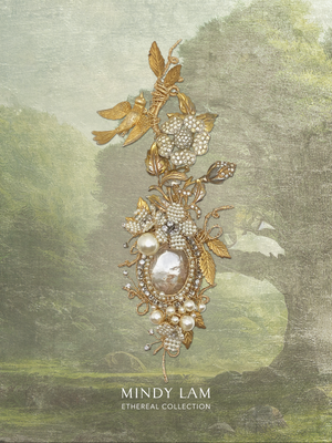 Ethereal Collection Lapel Pin - The Swallow's Waltz to the Spring