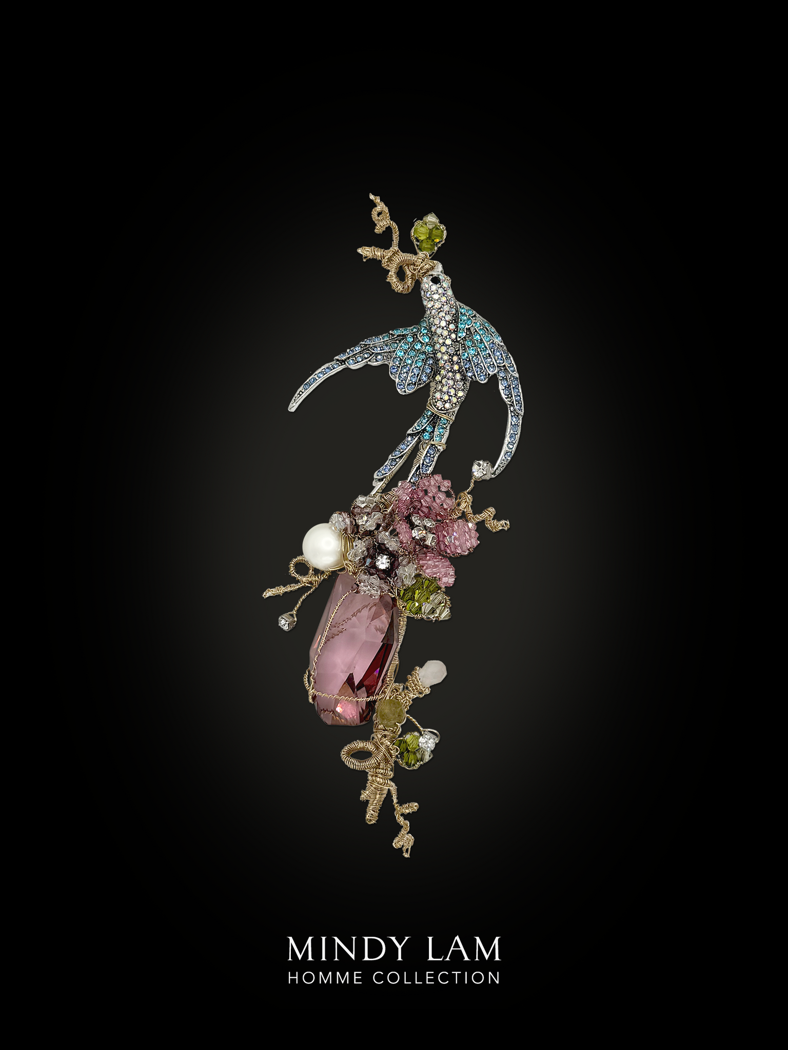 Men's Lapel Pin -  Sweet Swoop of the Swallow