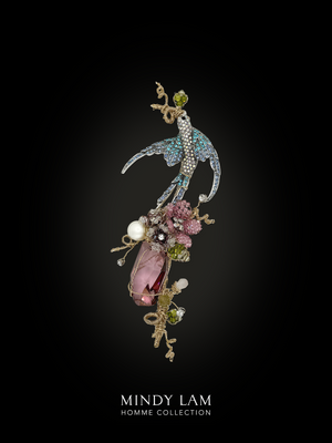 Men's Lapel Pin -  Sweet Swoop of the Swallow