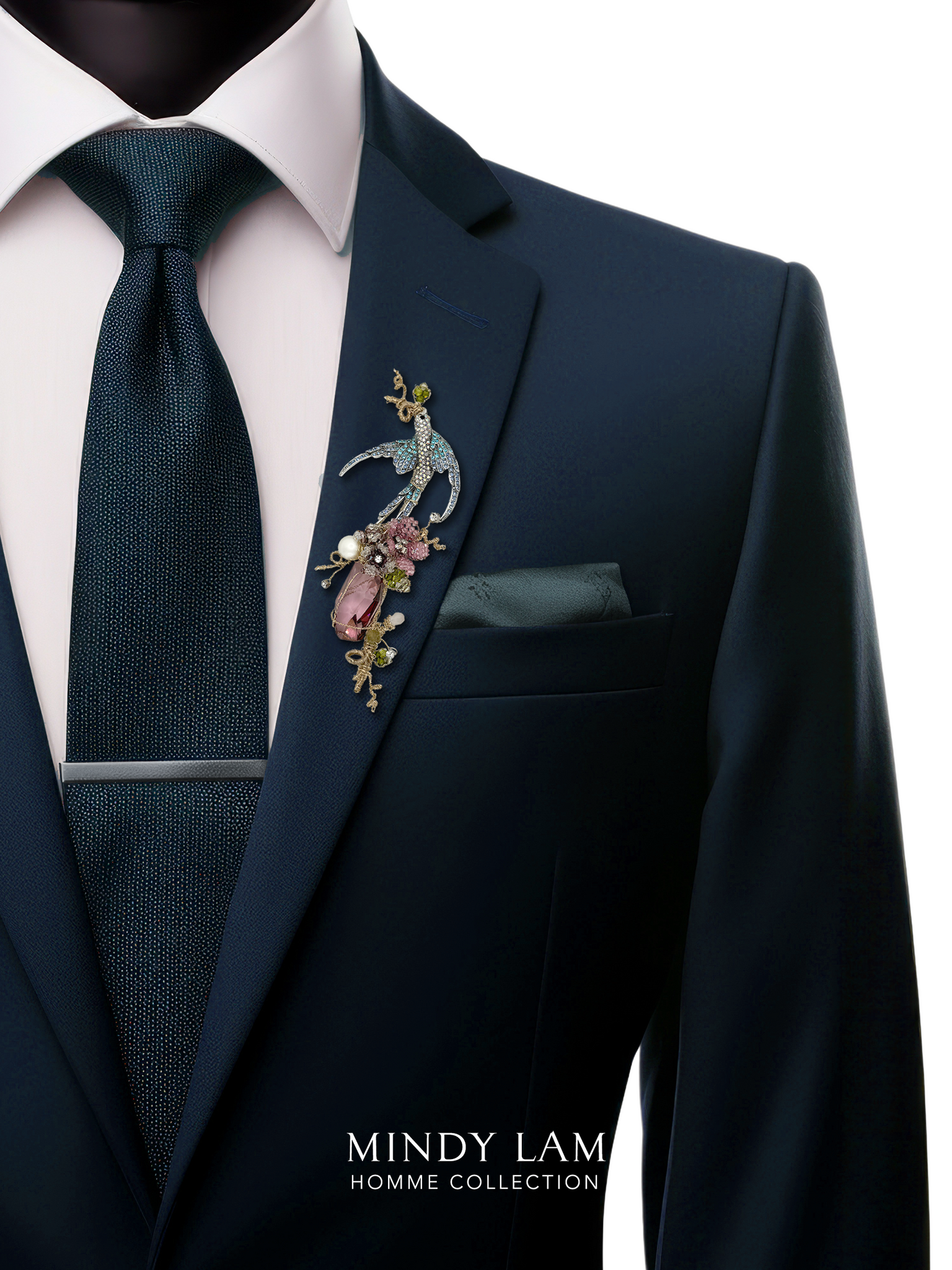 Men's Lapel Pin -  Sweet Swoop of the Swallow