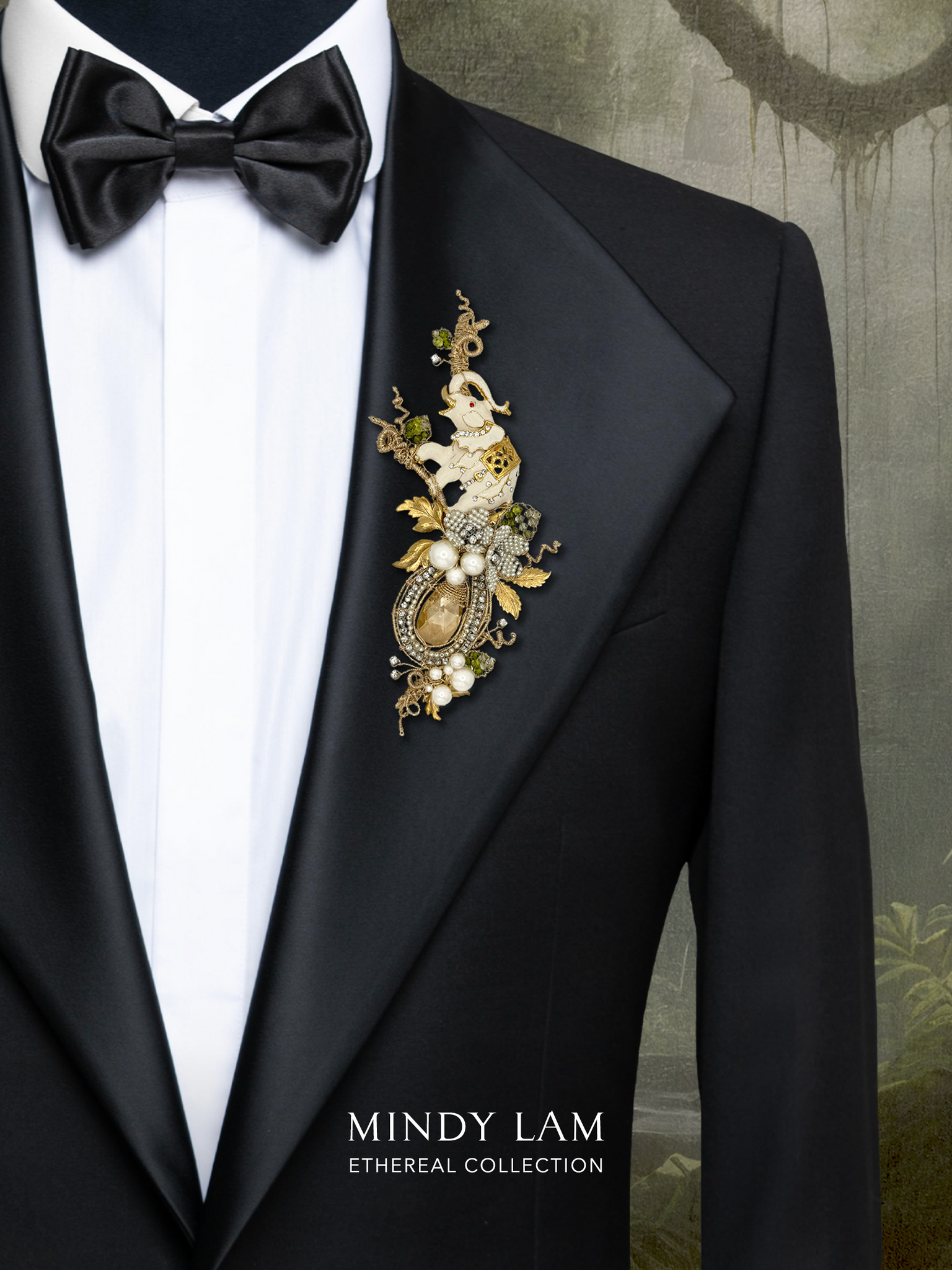 Ethereal Collection Lapel Pin - Trumpet of the Morning