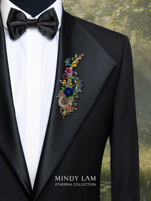 Ethereal Collection Lapel Pin - Where Wings Unfold