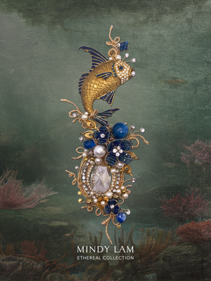 Ethereal Collection Lapel Pin - Prince of the Deep Blue
