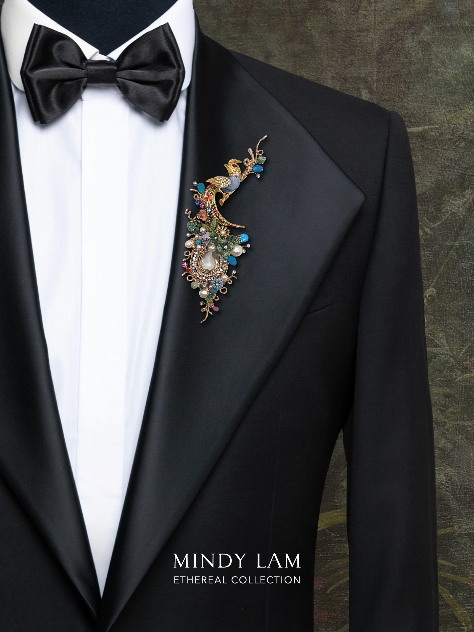 Ethereal Collection Lapel Pin - Tail of Paradise