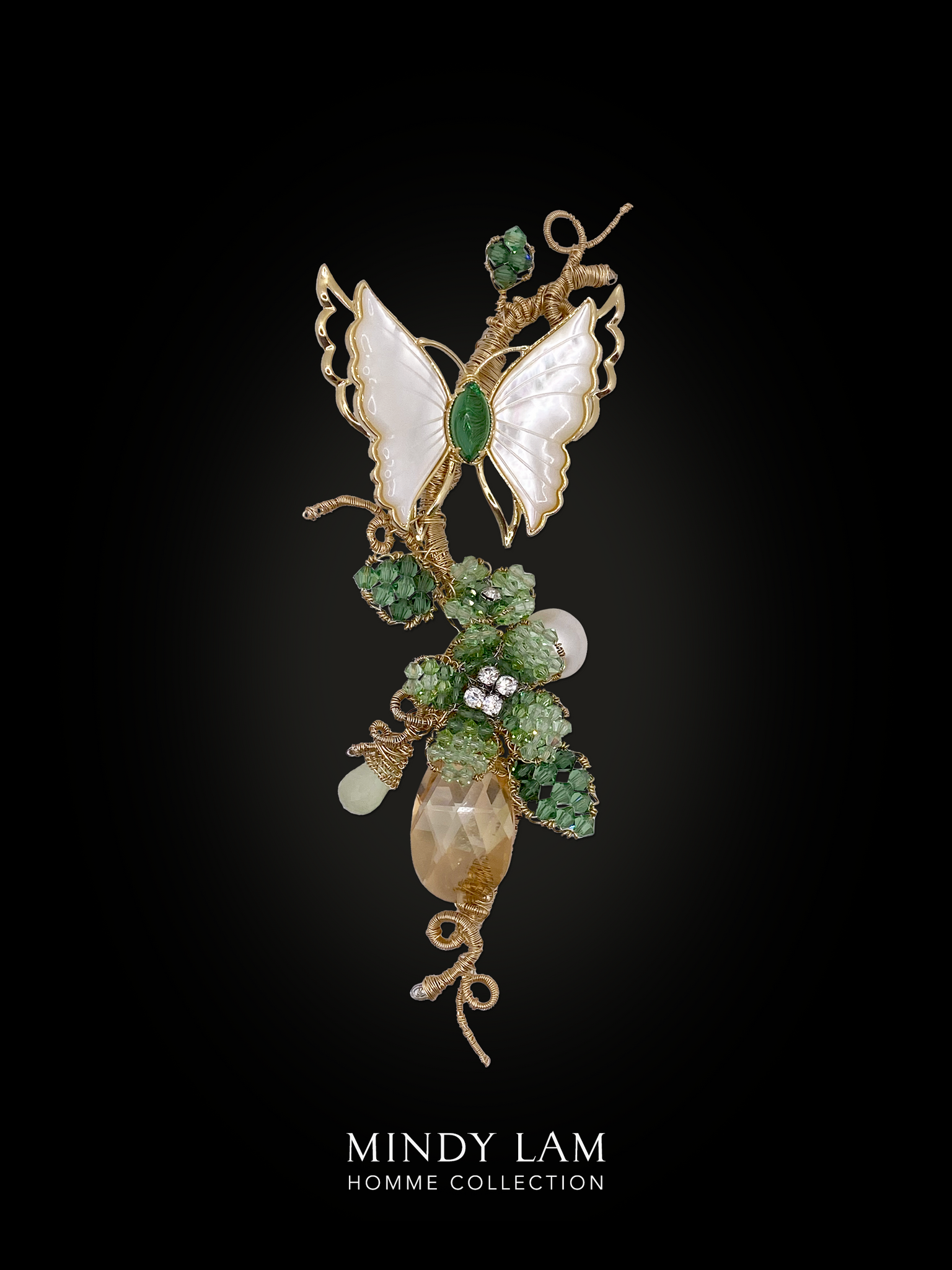 Men's Lapel Pin - Flight of Sage