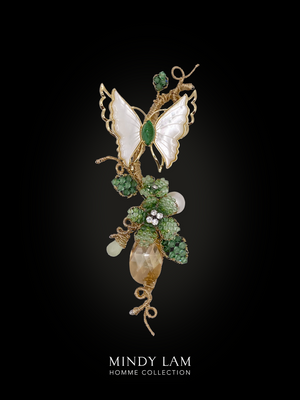 Men's Lapel Pin - Flight of Sage