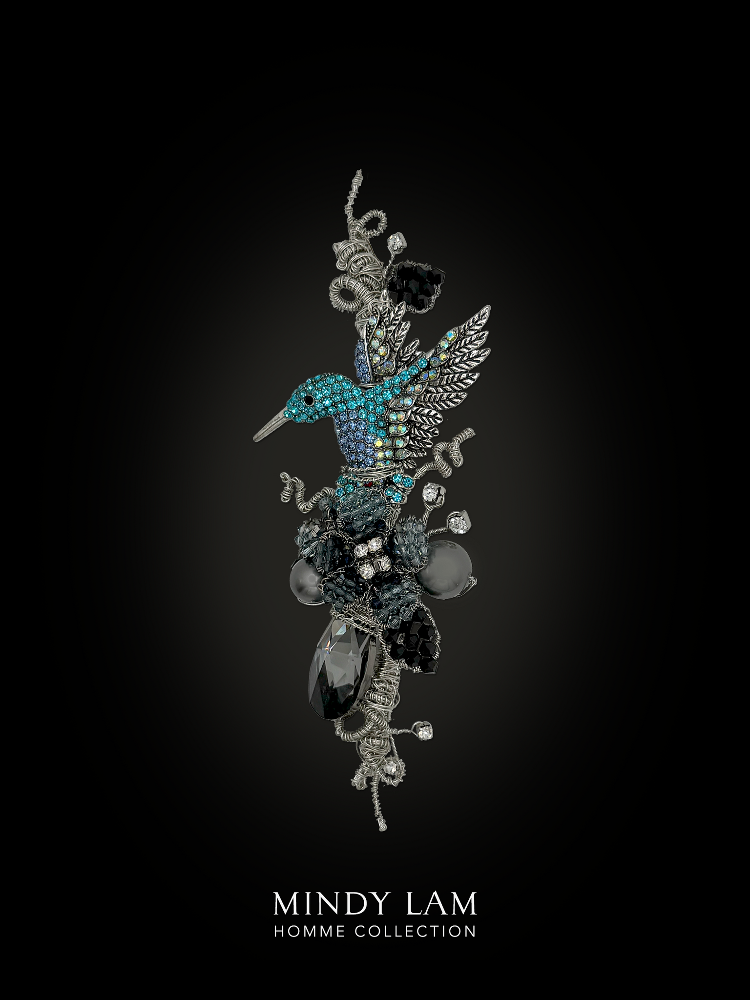 Men's Lapel Pin - Humming in Bliss