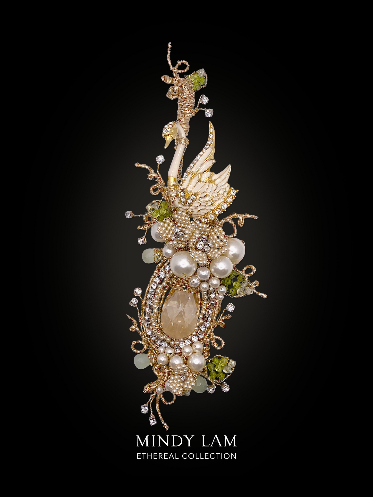 Ethereal Collection Lapel Pin - A Dance of Grace
