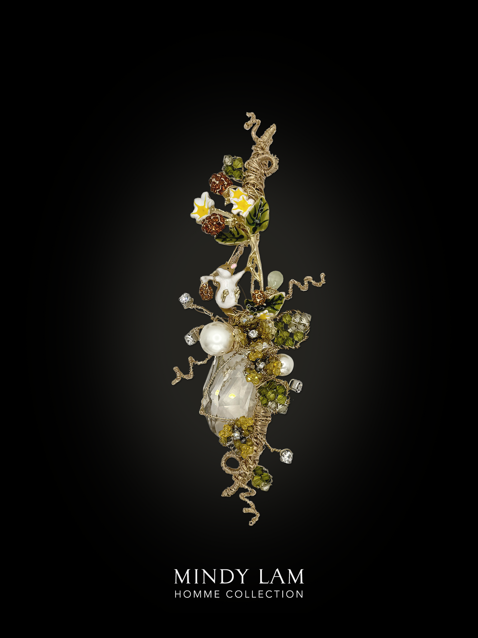 Men's Lapel Pin - Berry Collector