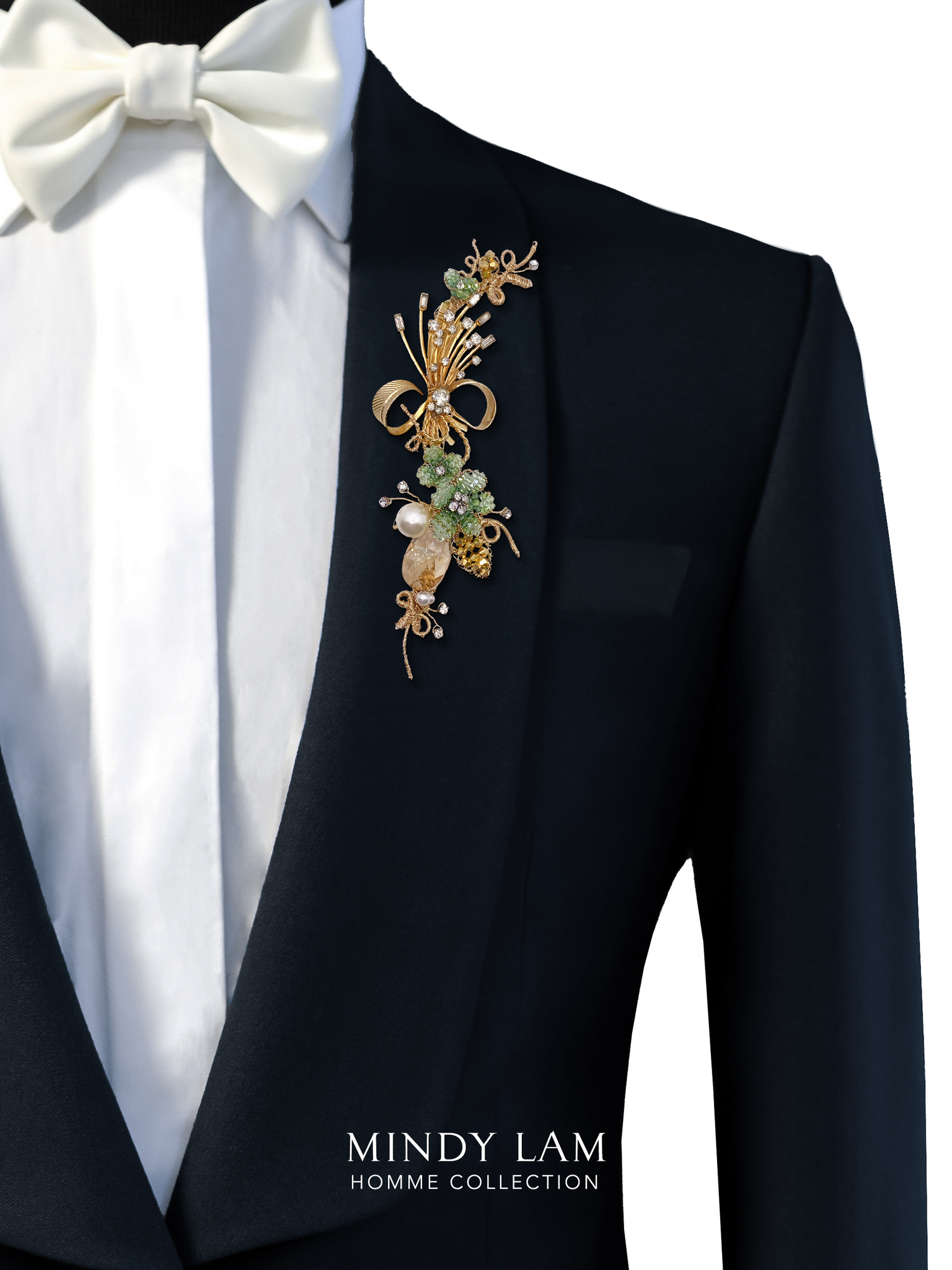 Men's Lapel Pin - Radiances of the Bouquet