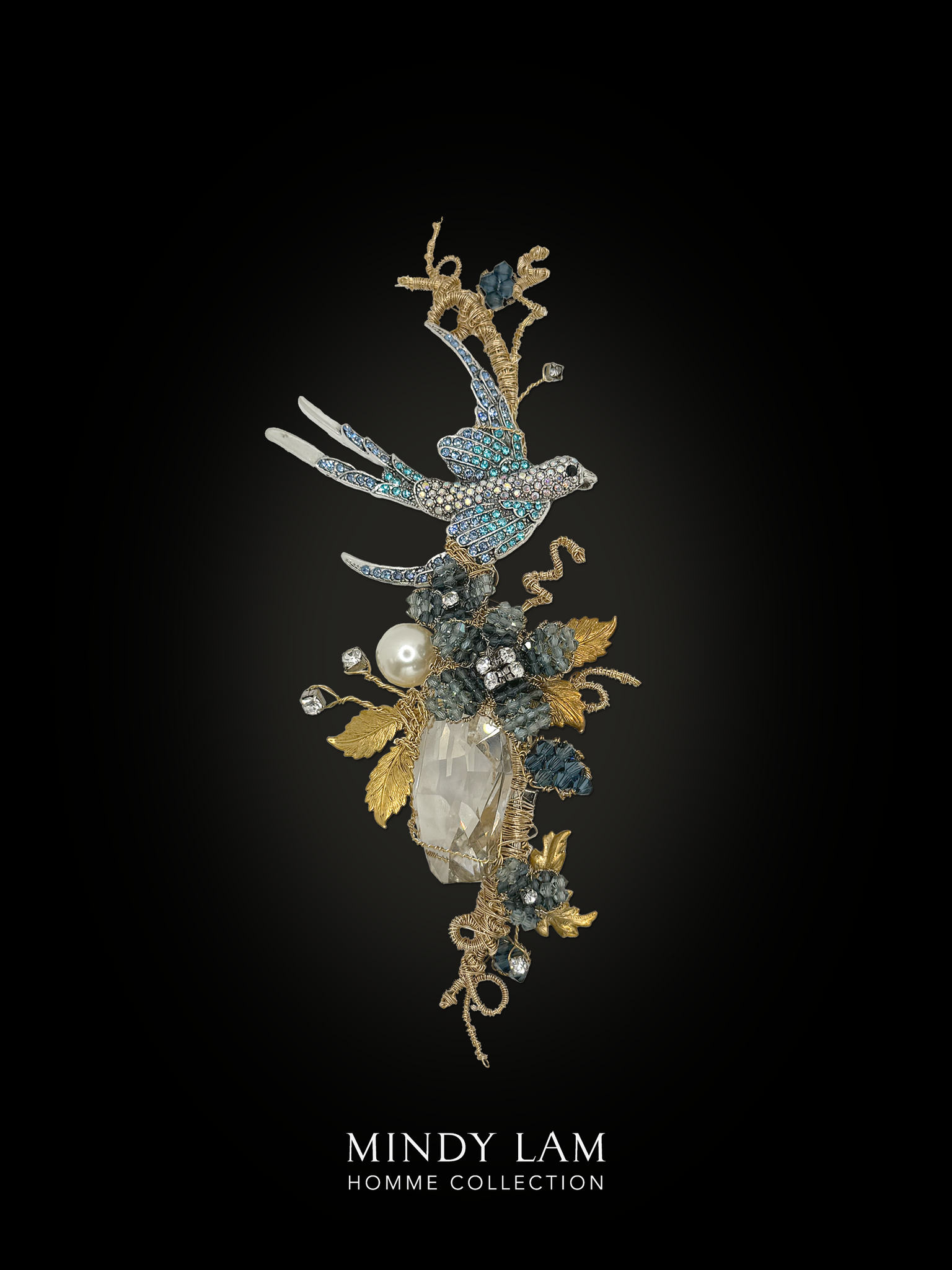 Men's Lapel Pin - Swoon of the Swallow