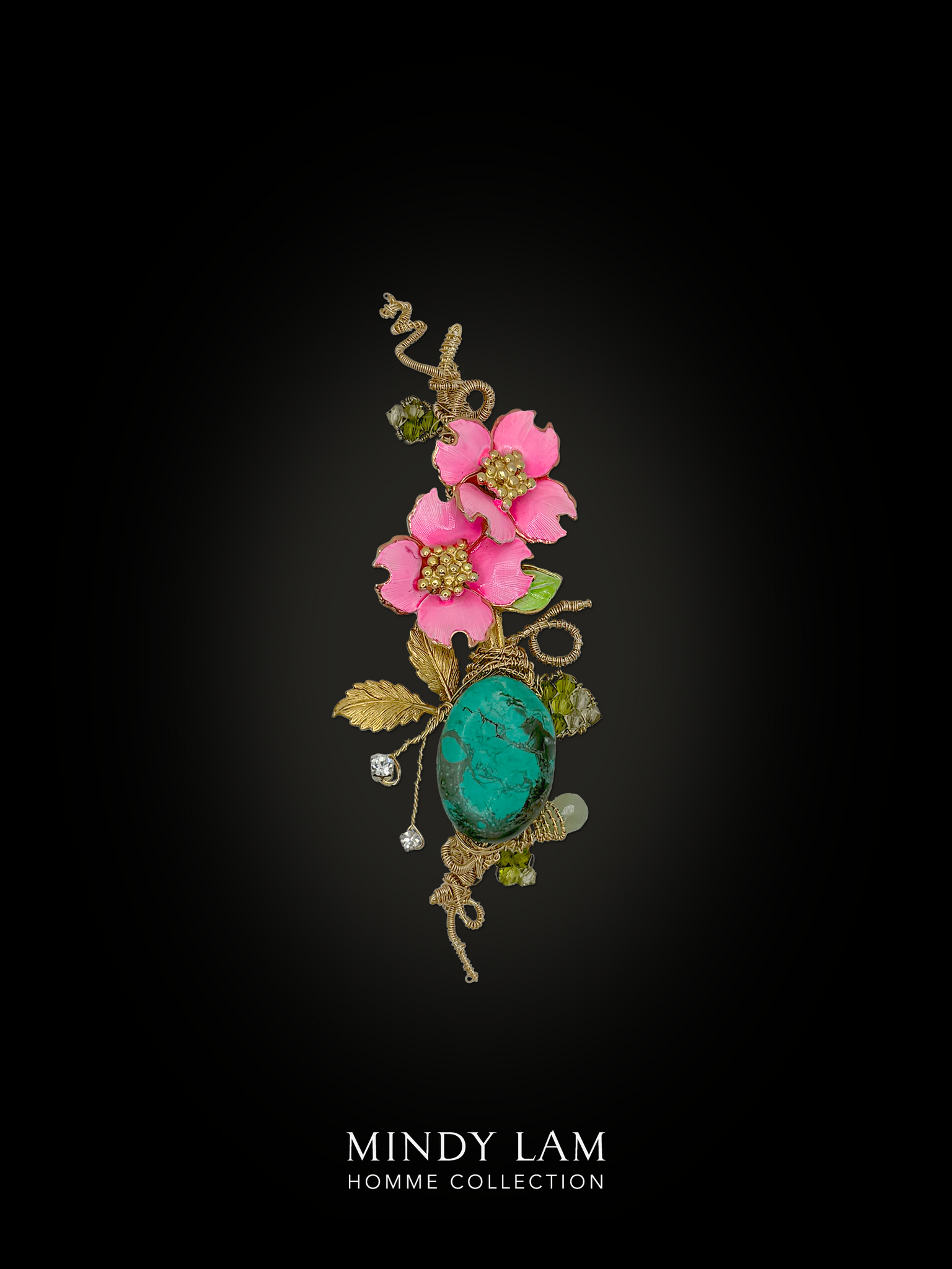 Men's Lapel Pin - Blush of the Dogwood