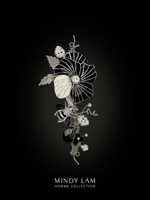 Men's Lapel Pin - Ballad of the Dogwood