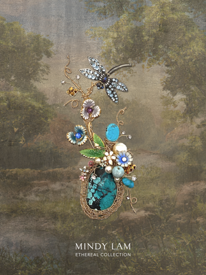 Ethereal Collection Lapel Pin - Pond of Life