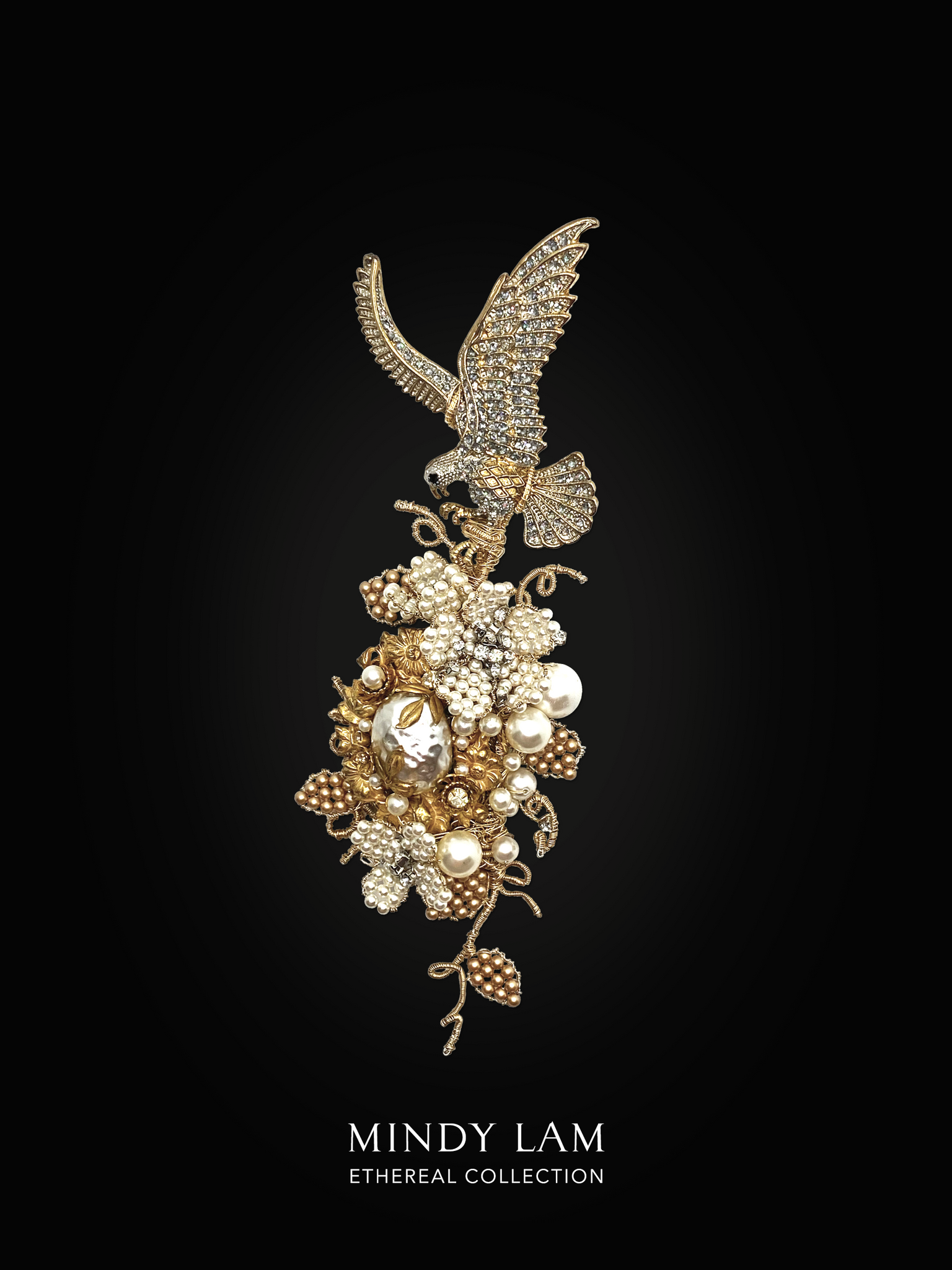 Ethereal Collection Lapel Pin - Floating Palace of the Grand Eagle